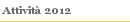 Attivit� 2012